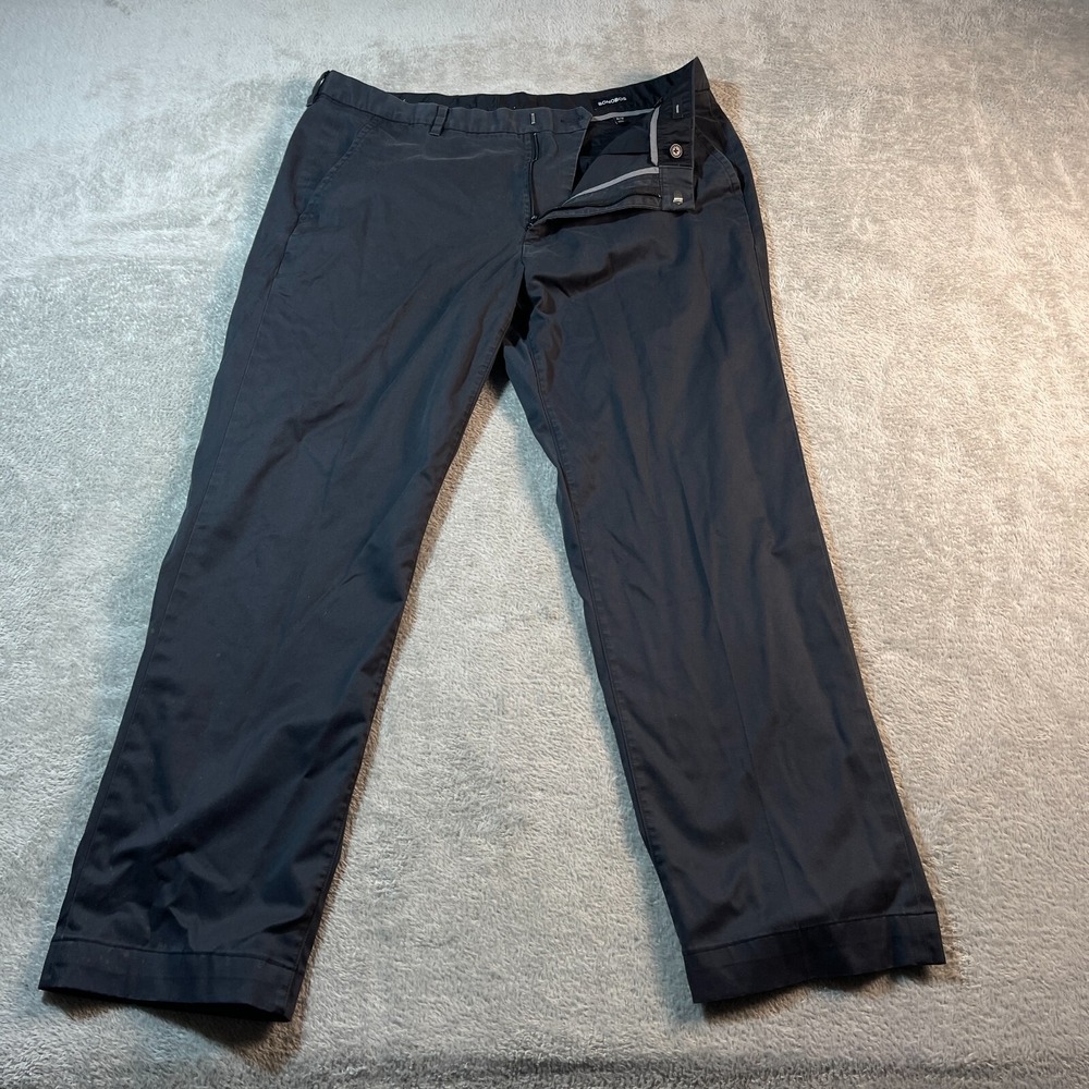 Bonobos Pants Men's 36 Black Tuesday Straight Stretch Everyday Career Work Dad